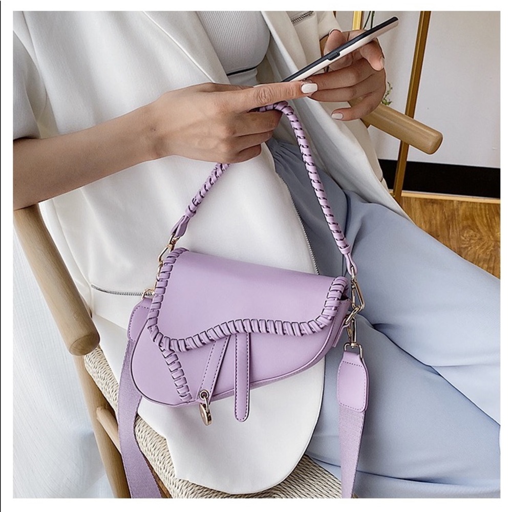 Saddle Bag in Lavander